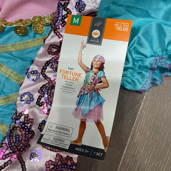 Target Kids’ Fortune Teller costume. NWT medium 7-8 - Picture 1 of 3